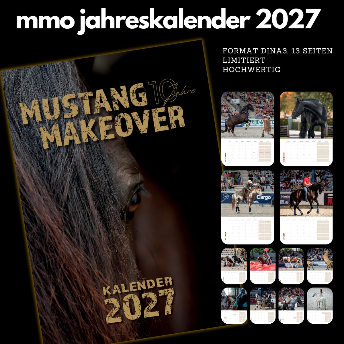 Jahreskalender "MMO" 2027 - DIN A3
