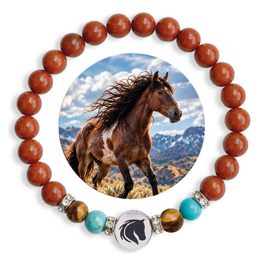 Symbolas x MUSTANG MAKEOVER - Armband "Wild Heart" - Damen