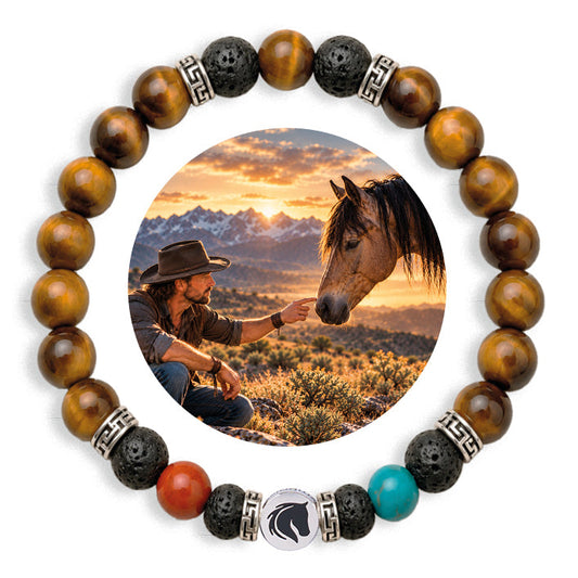 Symbolas x MUSTANG MAKEOVER - Armband "First Trust" - Herren